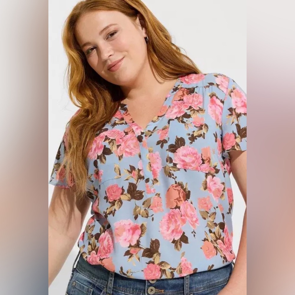 Torrid - Harper Pullover Blouse